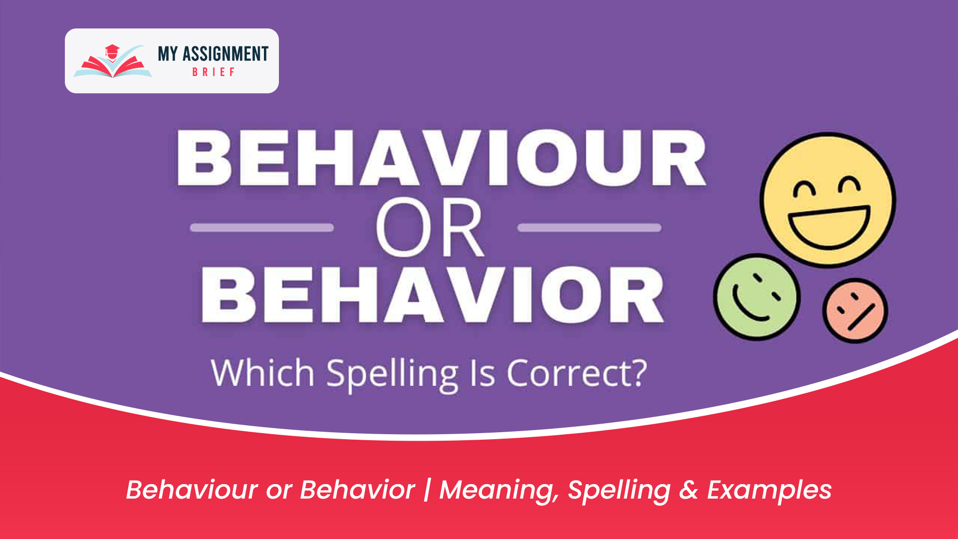 behaviour-or-behavior